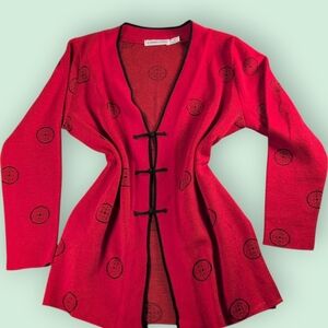 Vintage 90s Karen Lessly Cardigan Sweater